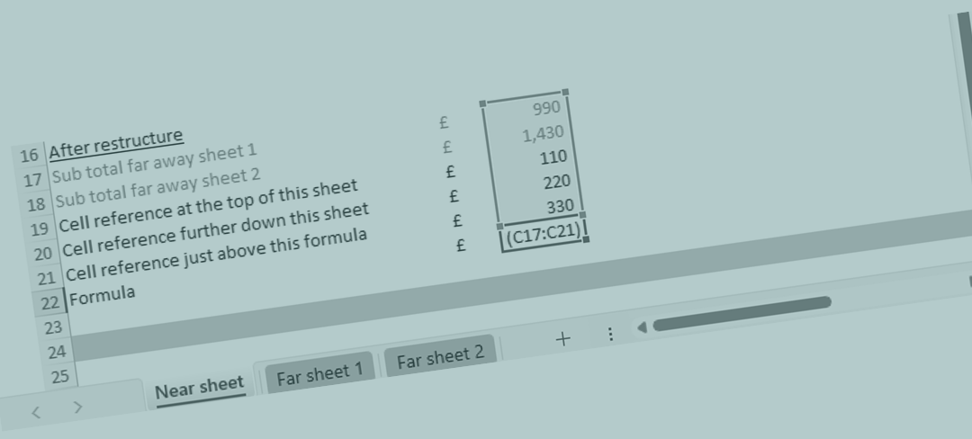 Tracing through Excel models quickly