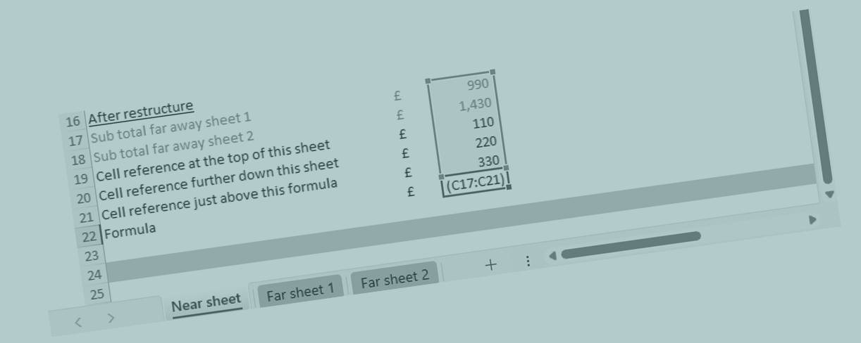 simplifying Excel formulas