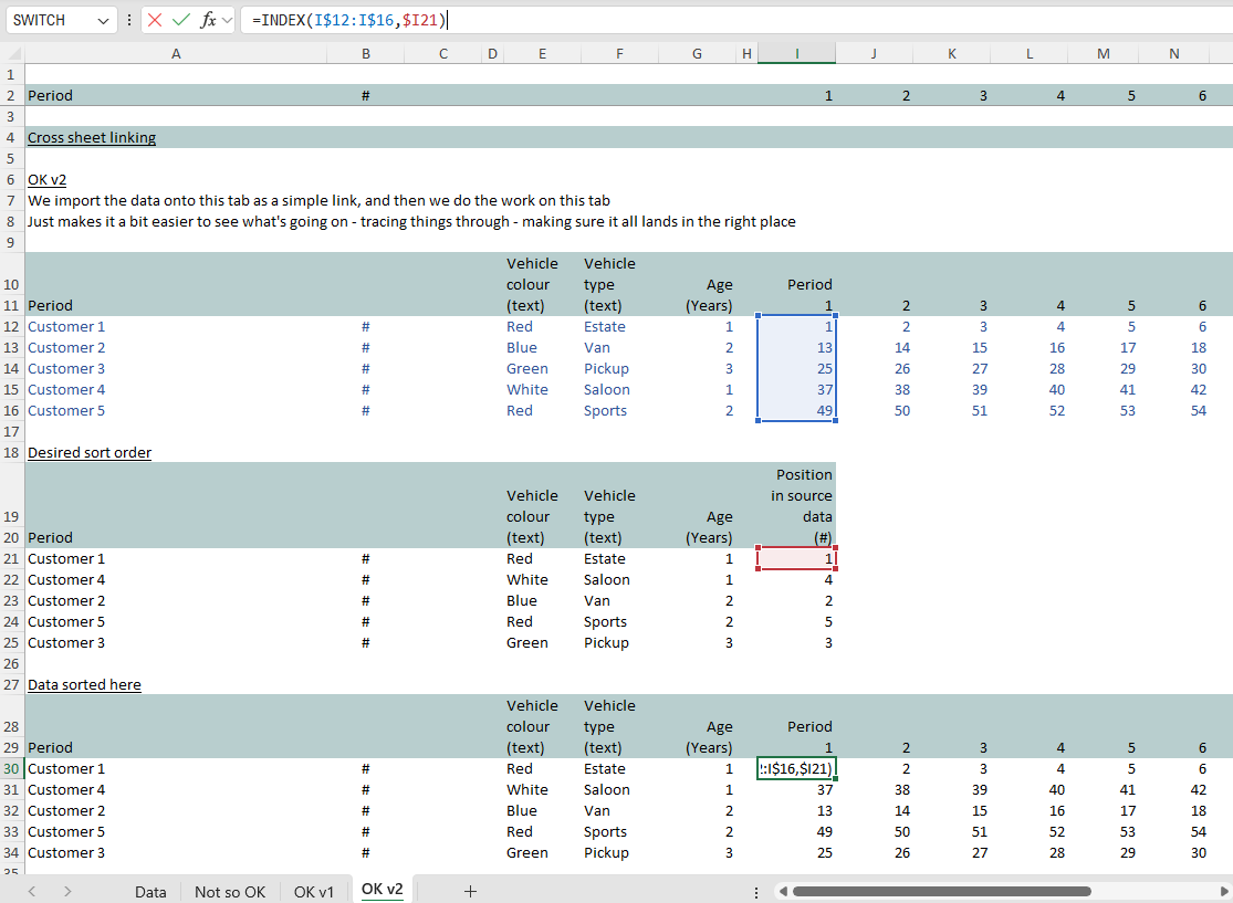 5 import data onto near tab