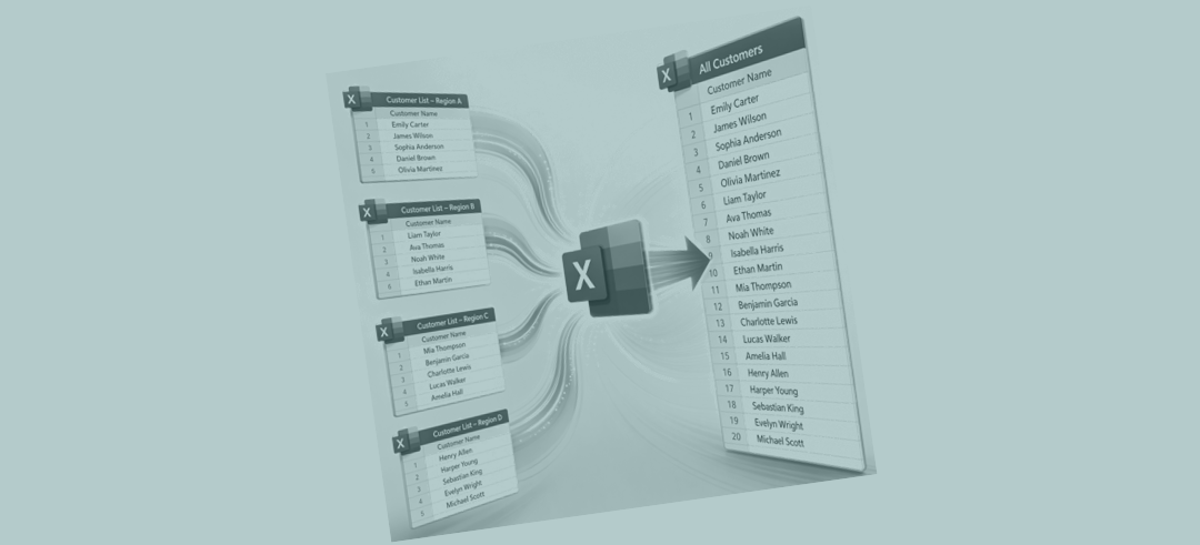 Excel Unique for creating a master list
